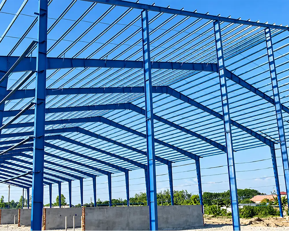 Pre-Engineered Building steel frame structure
